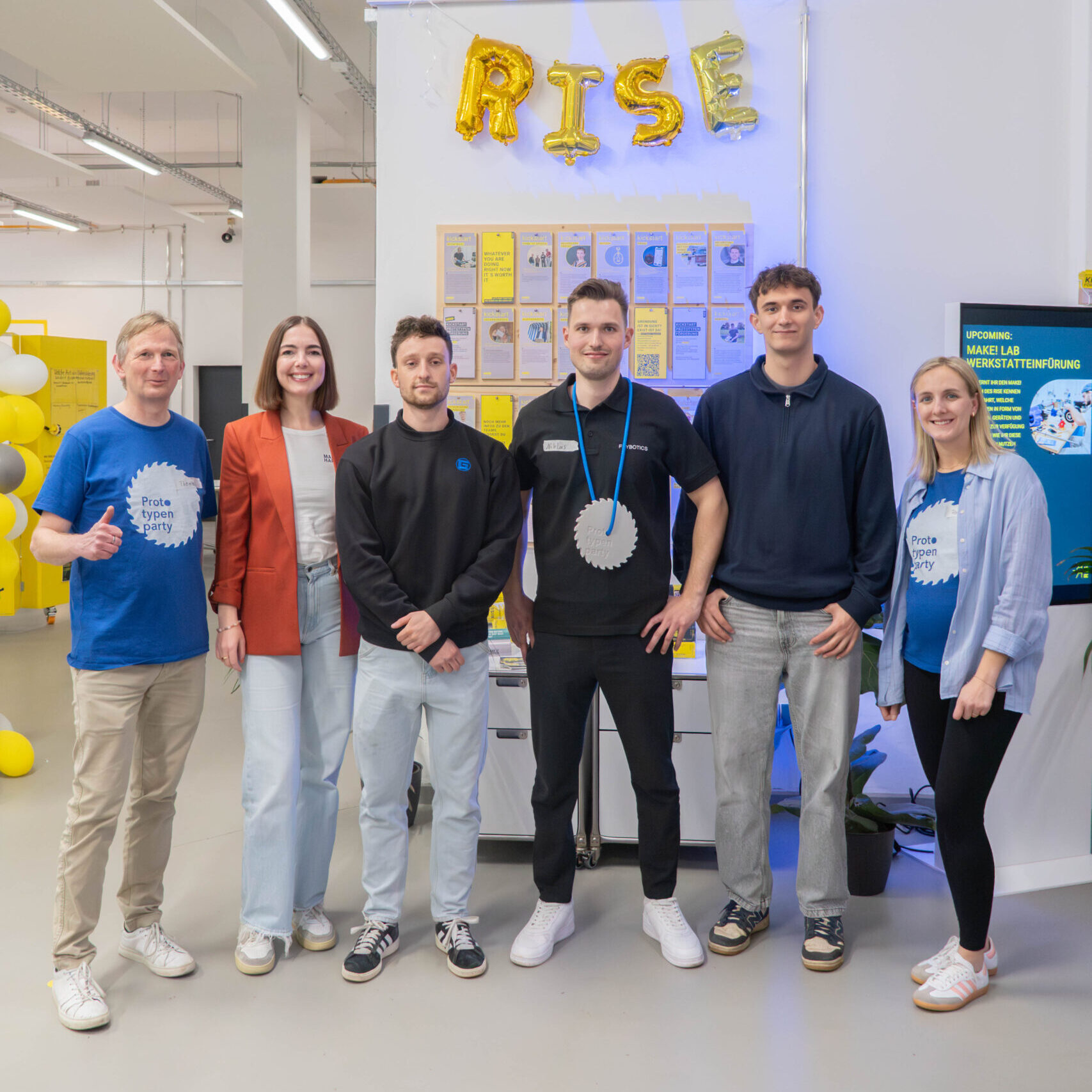 Prototypenparty im RISE – Innovative Lösungen für die Zukunft